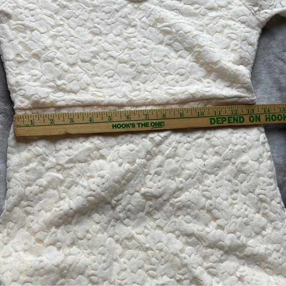 Wild fable nwt cream lace long sleeve dress - Picture 7 of 10